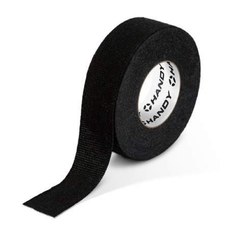 Bandă Textilă Autoadezivă pentru Cablu – 15 m x 19 mm x 0,3 mm, Neagră, Anti-zgomot Auto