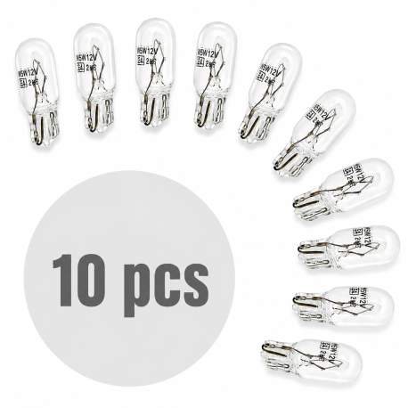 Bec de poziție W5W - T10 12V 5W - set de 10 - CARGUARD