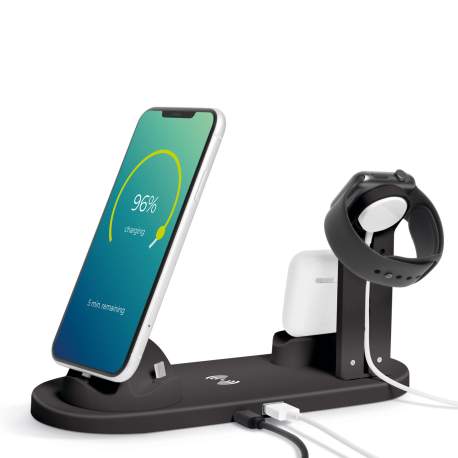 Bewello - Staţie de încărcare wireless pentru telefoane mobile, ceasuri, căşti