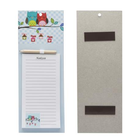 Blocnotes cu magnet pt frigider