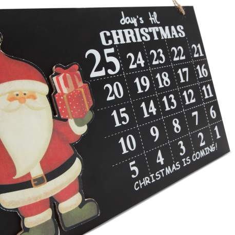 Calendar de Ajun, lemn