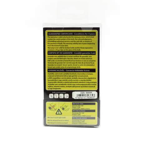 BEC XENON D2S-5000K  +20% Extra Power - CARGUARD