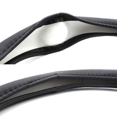 Husa volan auto - negru / albastru - CARGUARD