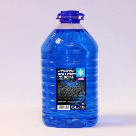 Soluție de spălat parbriz  -20°C - 5L lemon - albastru - CARGUARD