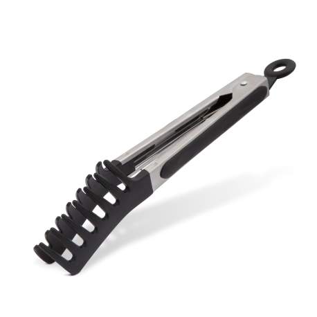Cleste universal de bucatarie - 28 cm - danturat, otel inox/negru