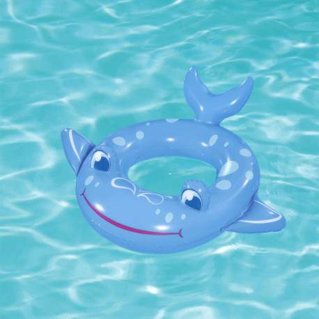 Colac de înot gonflabil - rechin - 79 x 58 cm