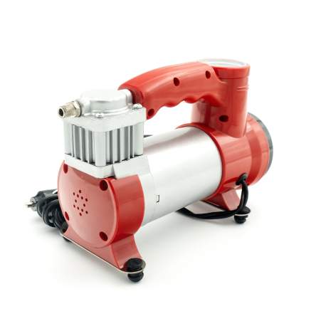 Compresor auto 12V Carguard – 30 L/min – 150 PSI – carcasă metal + LED frontal