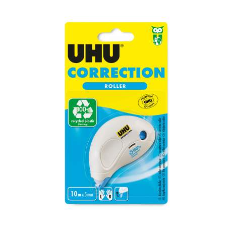 Corector cu bandă UHU - 10 m x 5 mm