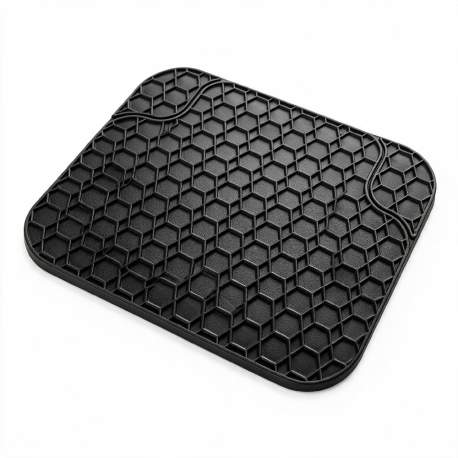 Covorașe auto universale ajustabile Carguard – 68 x 44 cm / 44 x 34 cm PVC – negru