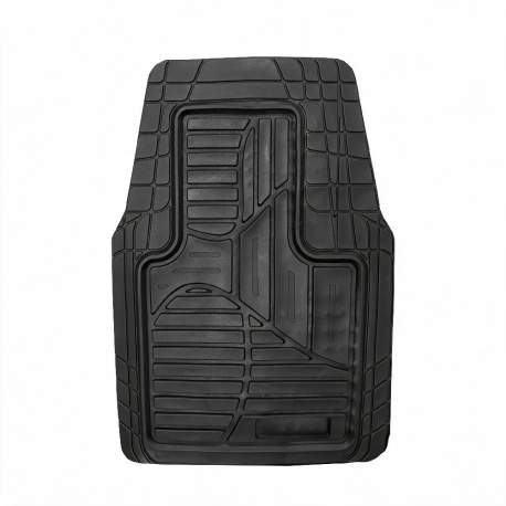 Covorașe auto universale ajustabile groase și aderente Carguard – 72 x 47 cm / 71 x 43,5 cm PVC – negru