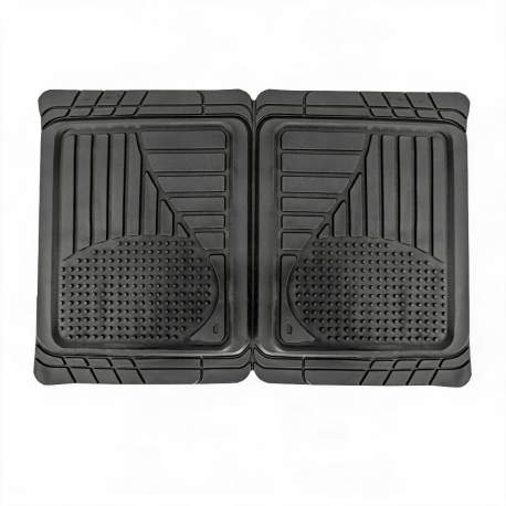 Covorașe auto universale ajustabile groase și aderente Carguard – 72 x 47 cm / 71 x 43,5 cm PVC – negru