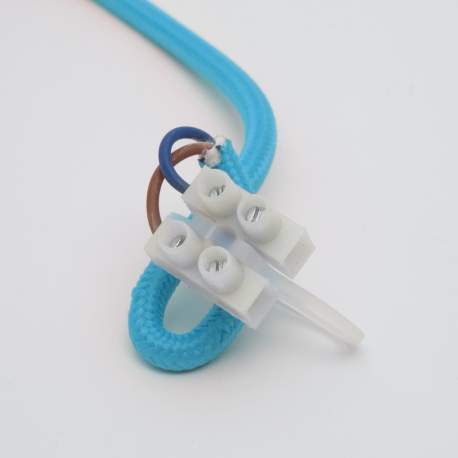 Dulie silicon suspendata - albastru
