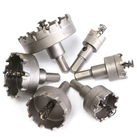 Freze pentru găurire metal - set 6 piese