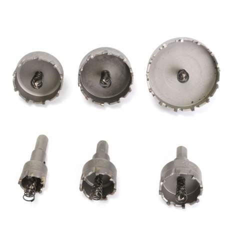 Freze pentru găurire metal - set 6 piese