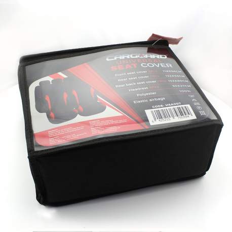 Huse universale pentru scaune auto - roșii - CARGUARD