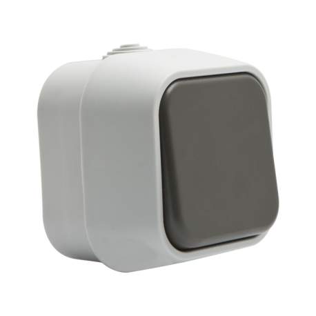 Intrerupator cap-scara, montaj aparent, pt. uz exterior IP44, 230V~ 50Hz 10A