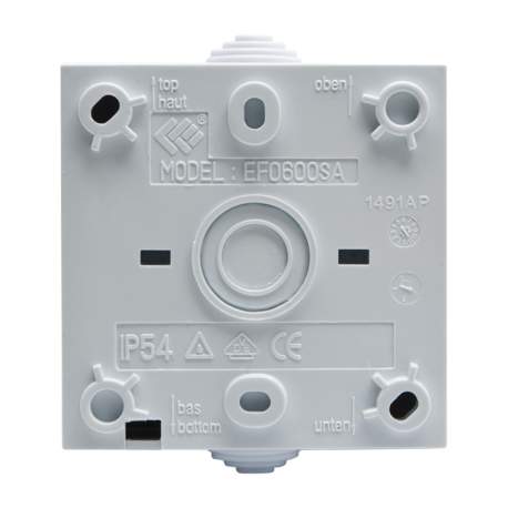 Intrerupator cap-scara, montaj aparent, pt. uz exterior IP54, 230V~ 50Hz 10A