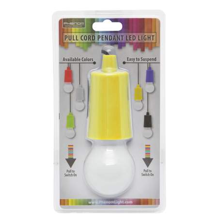 Lampa LED suspendabila - galbena