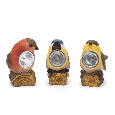 Lampa solara figurine pasari - 10 cm
