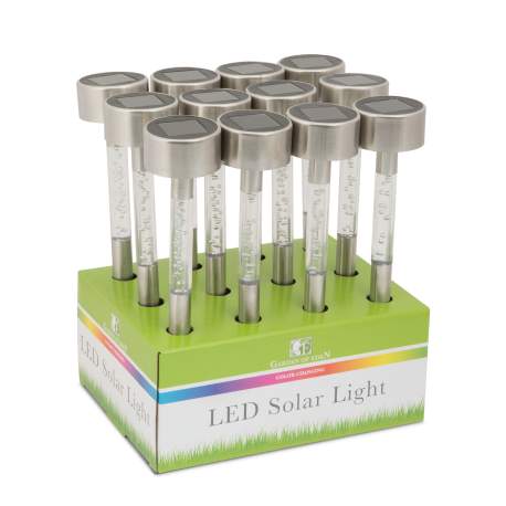 Lampă solară LED - RGB