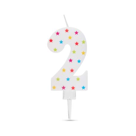 Lumânare pentru tort în formă de 2