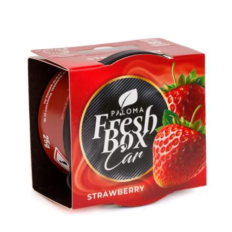 Odorizant auto Paloma Fresh Box Strawberry 25g