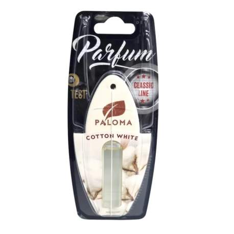 Odorizant auto Paloma Parfum Cotton White 5ml