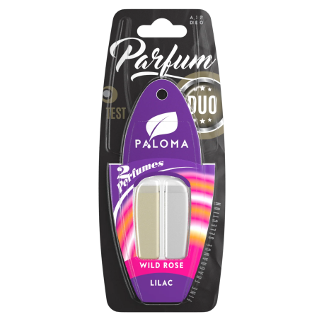 Odorizant auto Paloma Parfum DUO Rose/Lily 2x3ml