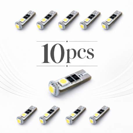 Pachet 10 Leduri auto pozitie can-bus T10 3W Carguard