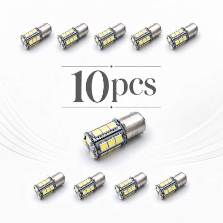 Pachet 10 Leduri de frână BA15S - 5W Carguard