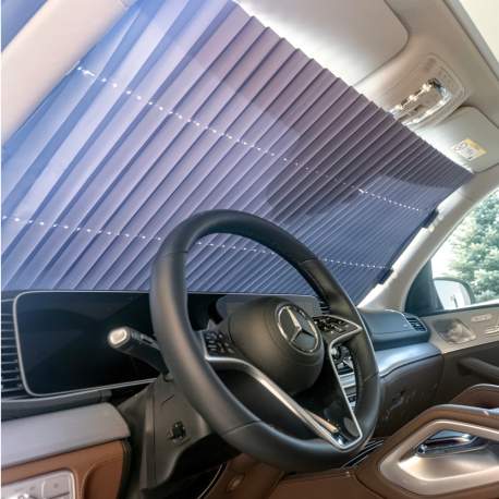 Parasolar auto retractabil 150 x 70cm - Carguard