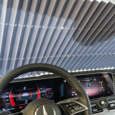 Parasolar auto retractabil 150 x 70cm - Carguard