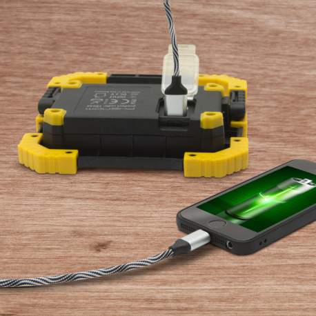 Reflector COB LED multifuncţional, reîncărcabil PHENOM