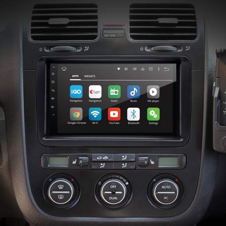 Player auto multimedia 2 DIN, cu Touchscreen 7