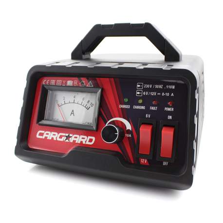 Redresor auto 6-12V,  10A (încărcător baterie auto)