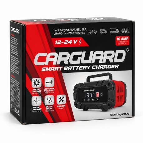 Redresor auto inteligent CARGUARD® 12V/24V, 10A/5A