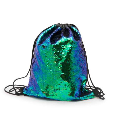 Sac pt. articole de gimnastică, cu glitter (sclipici)