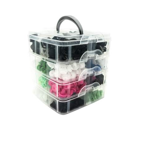 Set 470 buc cleme din plastic + 5 unelte Carguard