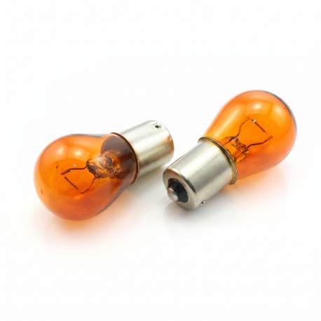 Set de 2 becuri auto PY21W - portocalii - CARGUARD