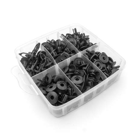 Set de 620 de Cleme din Plastic + 5 unelte Carguard