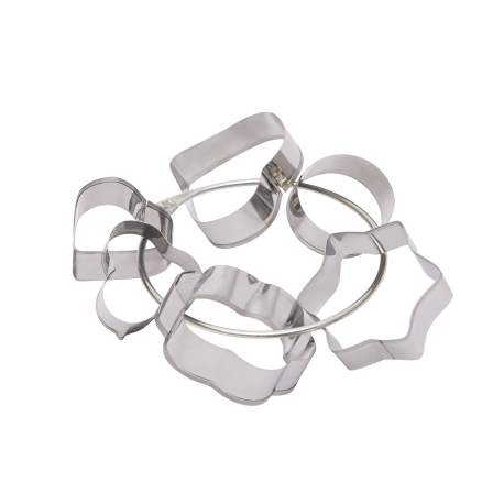 Set de forme pt. decupat aluat 6 piese