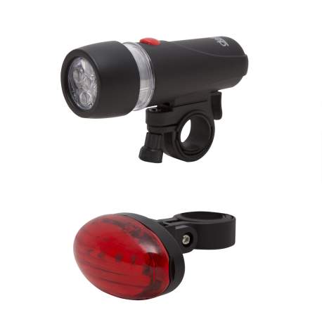 Set  lumini cu LED pt. bicicleta, 2 piese
