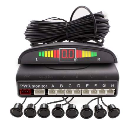 Set senzori de parcare fata-spate cu 8 senzori - CARGUARD