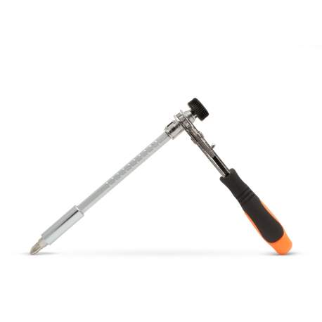 Set şurubelniţe cu clichet, 12 piese