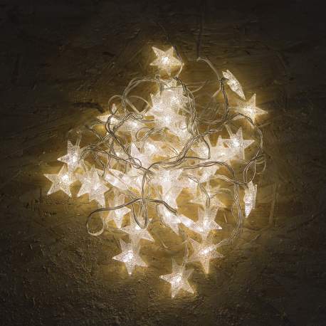 Sir cu 40 LED-uri, model „Stele”