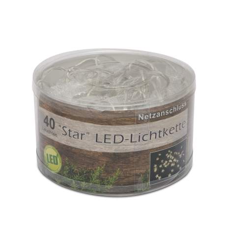 Sir cu 40 LED-uri, model „Stele”