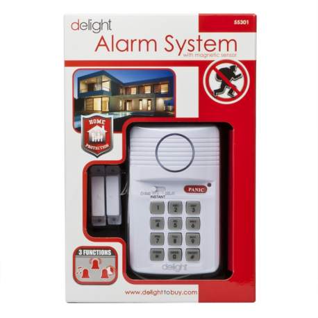 Sistem de alarma cu numere cheiePutere sonora 110dB