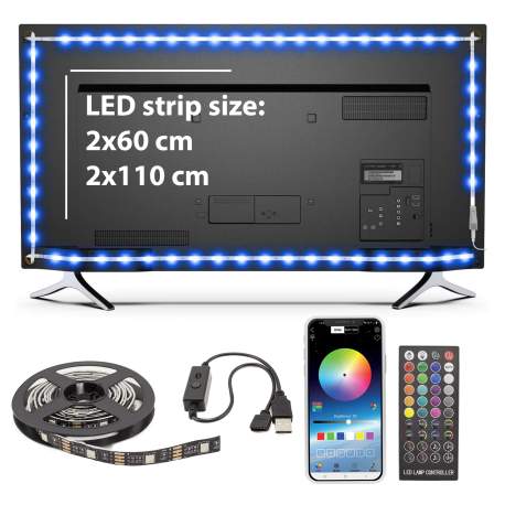 Bandă LED SMART -  pentru iluminare fundal TV, 50”-65” - SunShine