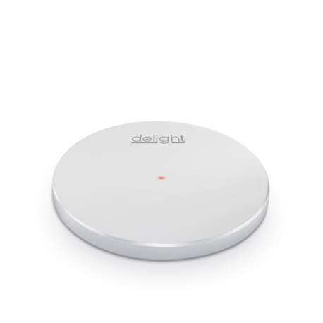 Statie de incarcare fara fir - super-slim - alb - 1,5 A