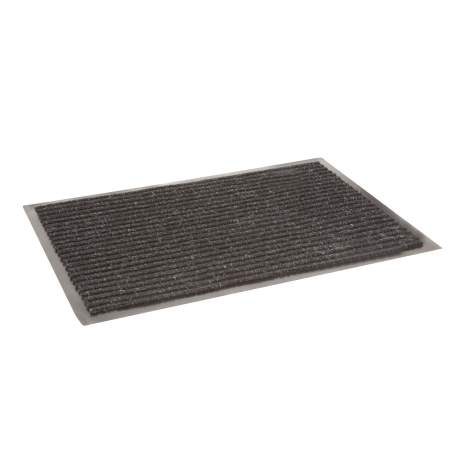 Stergator de picioare cu bordura - negru - 60 x 40 cm